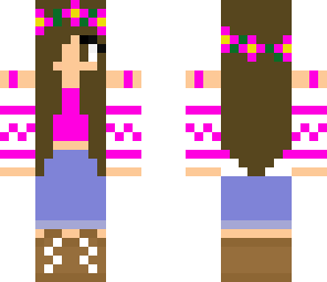 cute pink girl