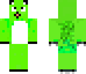 green cat