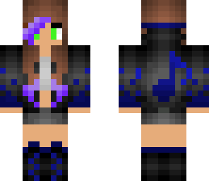 blue girl