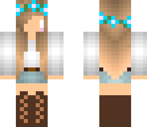herobrine chibi girl