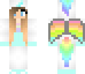blue unicorn girl likes pleas