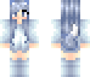 blue fox girl