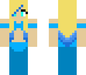 blue mermaid girl 2