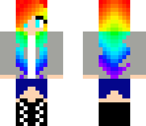 rainbow girl