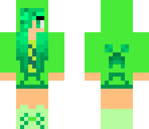 creeper girl skin