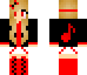 avabear red music girl