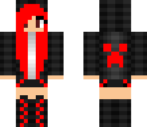 red creeper girl