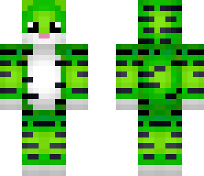 tiger who is green