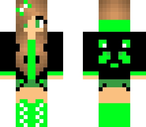 green panda