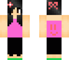 black haired girl