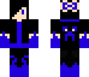 blue death girl