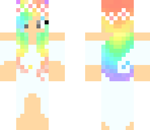 girl rainbow