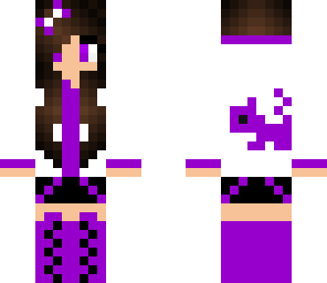 purple cat girl