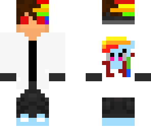 herobrine rainbow factory worker