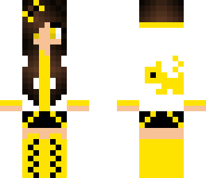 yellow cat girl