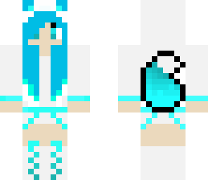 blue fox girl