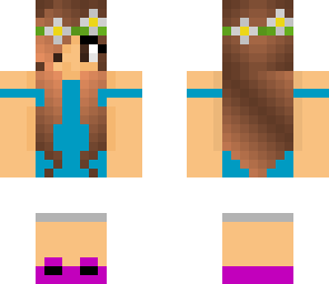 girly summer skin