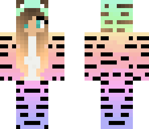 rainbow edited tigergirl