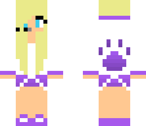 blond dog girl