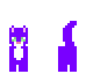 purple kitty