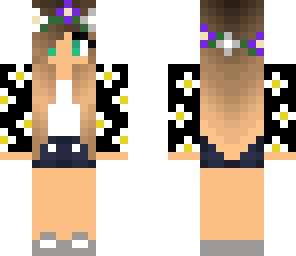 pretty flower headband girl