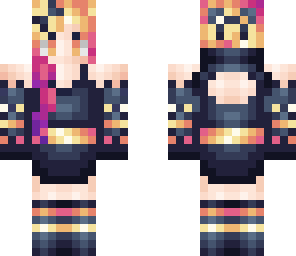 sunset girl