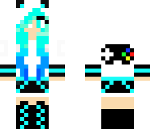 blue neon gamer hood up