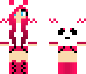 pink panda girl