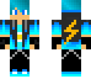 blue lightning boy