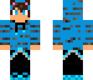blue tiger boy