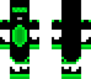 cool green robot