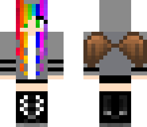 rainbow owl girl
