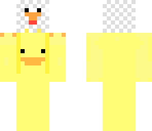 duck carrieng chicken