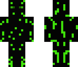 green infected enderman
