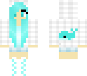 whale girl edit