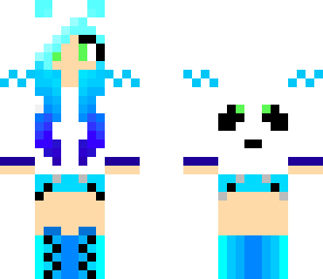 blue panda