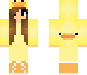 cute edited duck girl