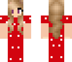 polka dot girl