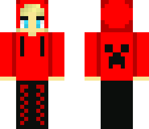 red creeper girl
