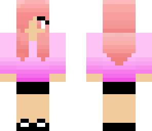 pink and purple girl