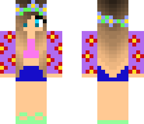 flower girl or casual girl
