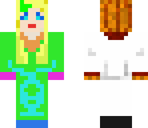 yellow hair girl