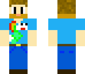 bearded crainer with belt