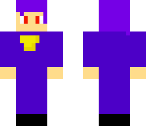 purple man