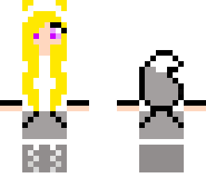 blonde wolf girl