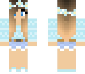 blue girl