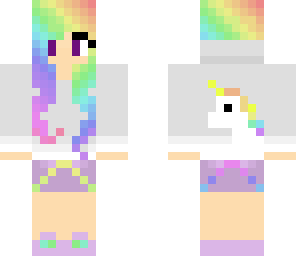 rainbow girl