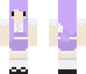 lilac chibi girl