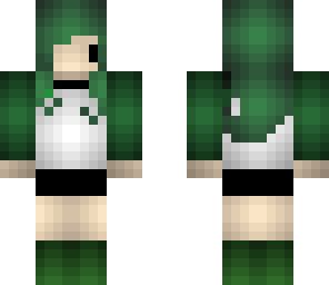 chibi green girl