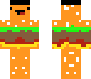 mand hamburger